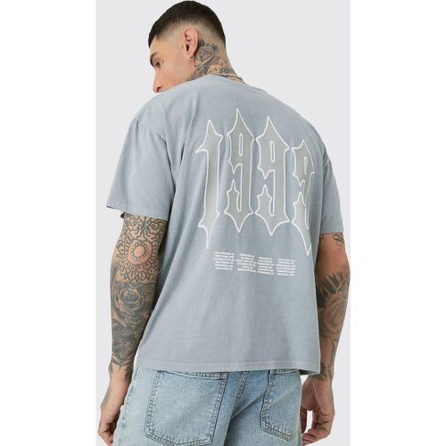 Tall - T-shirt imprimé 1999 - M - Boohooman - Modalova