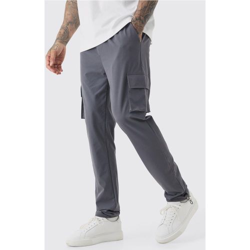 Tall - Pantalon cargo technique léger - L - Boohooman - Modalova