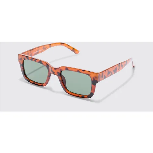 Lunettes de soleil écaille de tortue - ONE SIZE - Boohooman - Modalova