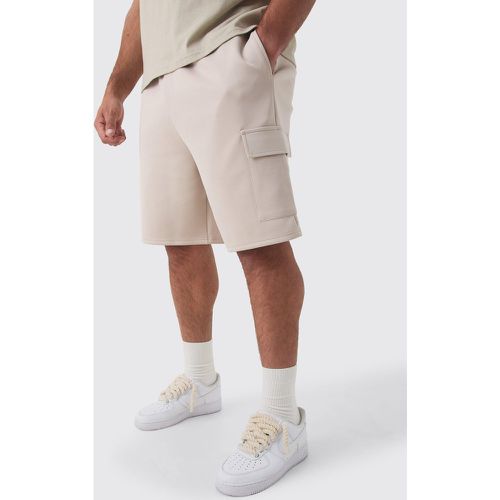 Grande taille - Short cargo large zippé - XXXL - Boohooman - Modalova