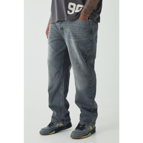 Grande taille - Jean droit - 38 - Boohooman - Modalova