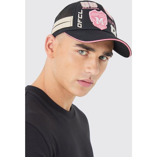 Casquette à écusson en mousse - ONE SIZE - Boohooman - Modalova