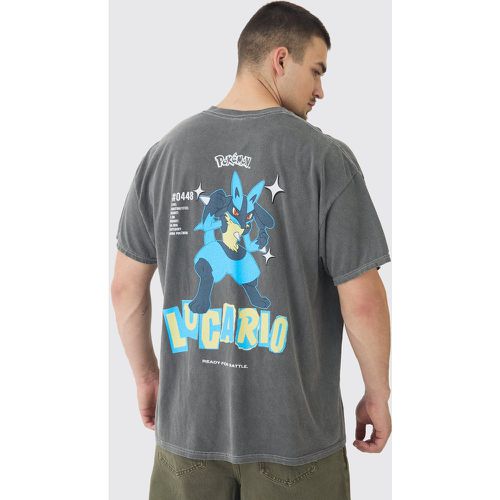 Tall - T-shirt à imprimé Pokémon - M - Boohooman - Modalova