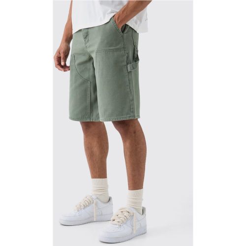 Jogging charpentier surteint en jean - 28 - Boohooman - Modalova