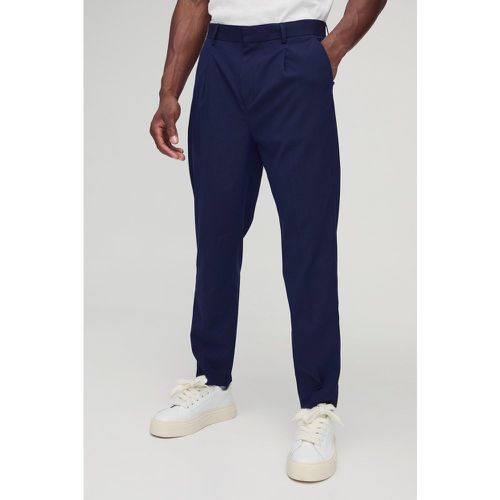 Pantalon de costume fuselé à taille fixe - 28 - Boohooman - Modalova