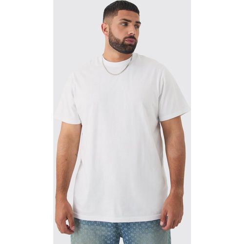 Grande taille - T-shirt large basique à col rond - XXXL - Boohooman - Modalova