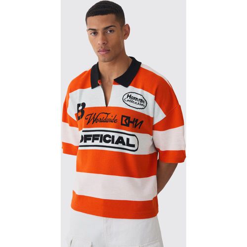 Maillot de football en maille - L - Boohooman - Modalova