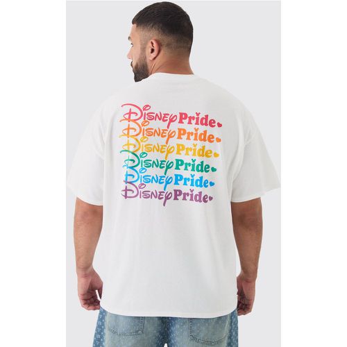 Grande taille - T-shirt à imprimé Disney - Pride - XXXXL - Boohooman - Modalova