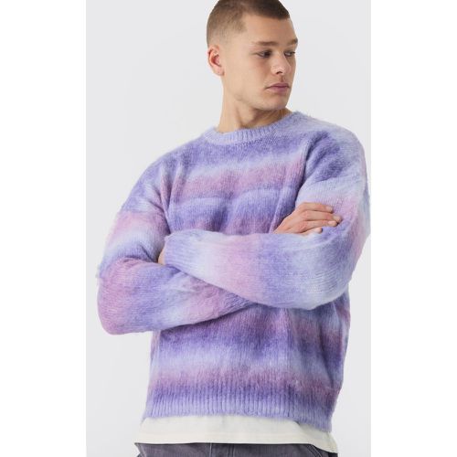 Pull oversize en maille brossée - S - Boohooman - Modalova