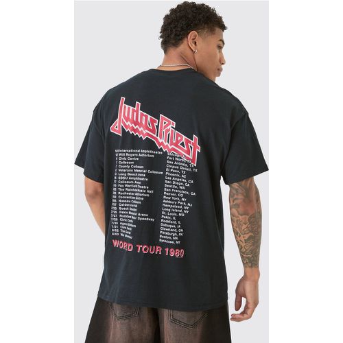 T-shirt oversize à imprimé Judas Priest - S - Boohooman - Modalova