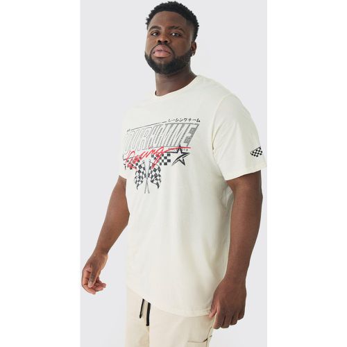 Grande taille - T-shirt imprimé course - XXXXL - Boohooman - Modalova