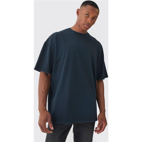 T-shirt oversize premium délavé - XL - Boohooman - Modalova