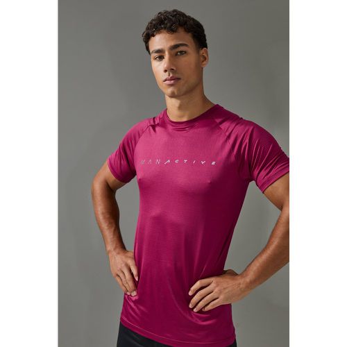 T-shirt de sport léger et respirant - MAN Active homme - S - Boohooman - Modalova