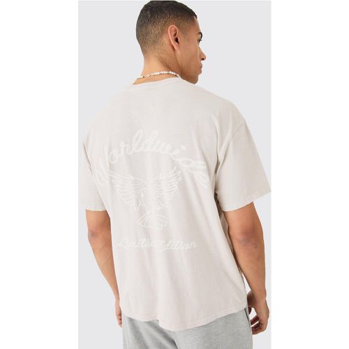 T-shirt oversize surteint - S - Boohooman - Modalova