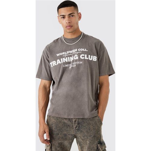 T-shirt oversize surteint - S - Boohooman - Modalova