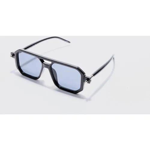 Lunettes de soleil aviateur - ONE SIZE - Boohooman - Modalova