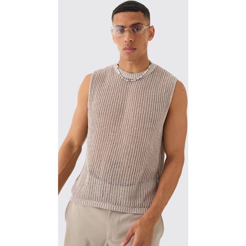 Débardeur oversize à coutures apparentes - M - Boohooman - Modalova