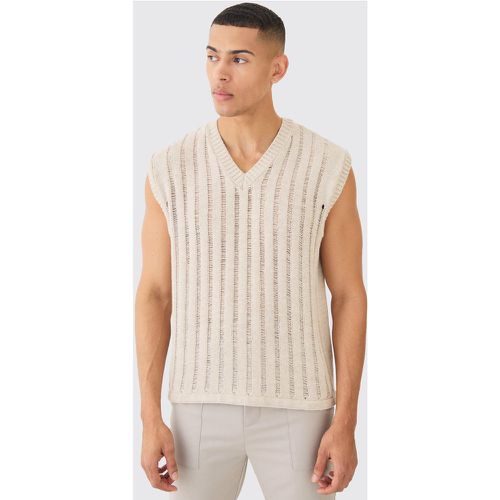 Débardeur oversize à coutures apparentes - XS - Boohooman - Modalova