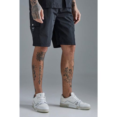 Tall - Short cargo large en nylon - MAN - S - Boohooman - Modalova