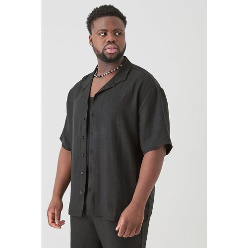 Grande taille - Chemise en lin à manches courtes - XXL - Boohooman - Modalova