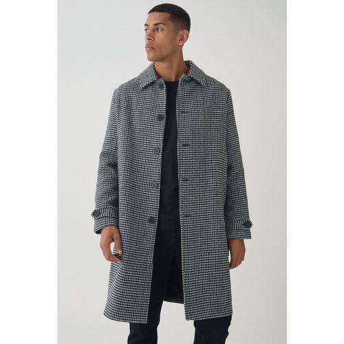 Manteau long à carreaux - S - Boohooman - Modalova