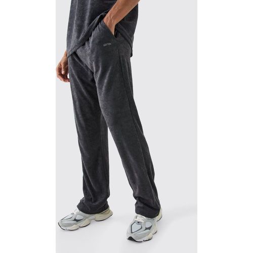 Relaxed Fit Limited Towelling Joggers - Boohooman - Modalova