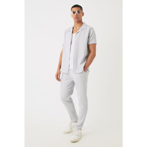 Ensemble avec chemise et pantalon - S - Boohooman - Modalova