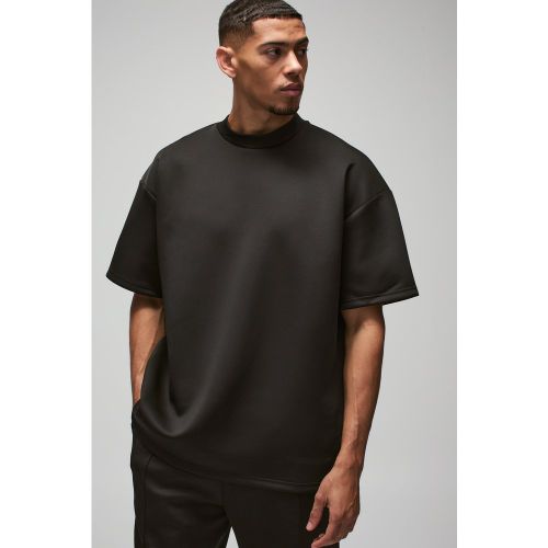 T-shirt oversize à col montant - S - Boohooman - Modalova