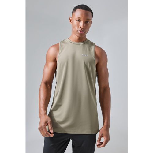 T-shirt sans manches - MAN Active - S - Boohooman - Modalova