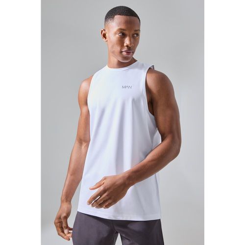 T-shirt sans manches - MAN Active - L - Boohooman - Modalova