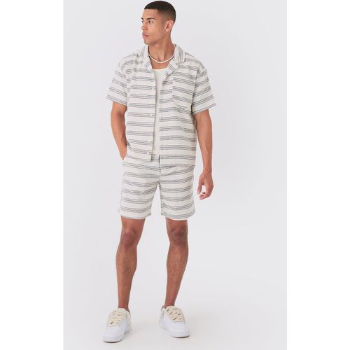 Ensemble avec chemise oversize et short - L - Boohooman - Modalova