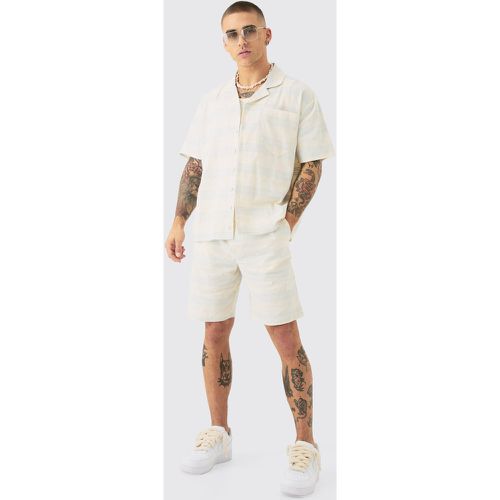 Ensemble avec chemise oversize et short - S - Boohooman - Modalova