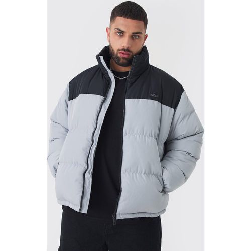 Grande taille - Doudoune color block en - XXXL - Boohooman - Modalova