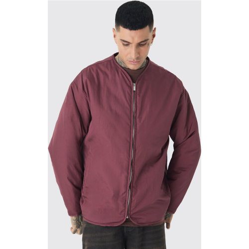 Tall - Bomber oversize matelassé homme - S - Boohooman - Modalova
