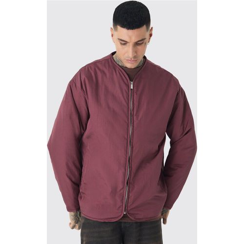 Tall - Bomber oversize matelassé homme - XL - Boohooman - Modalova