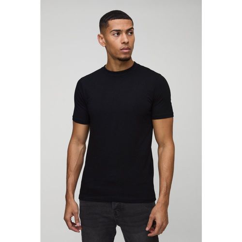 T-shirt moulant basique - S - Boohooman - Modalova