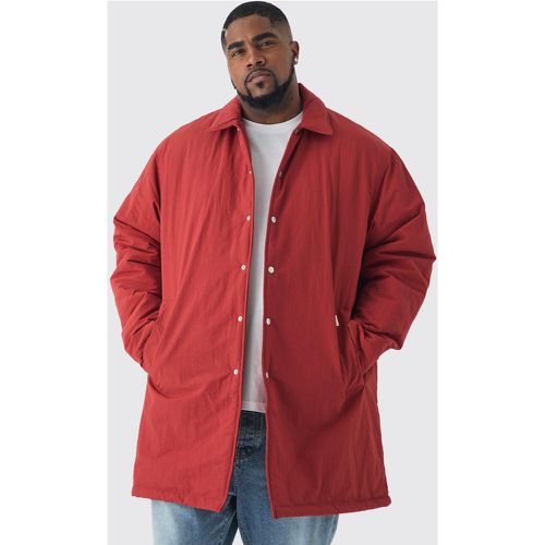 Grande taille - Imperméable long texturé - MAN - XXXL - Boohooman - Modalova