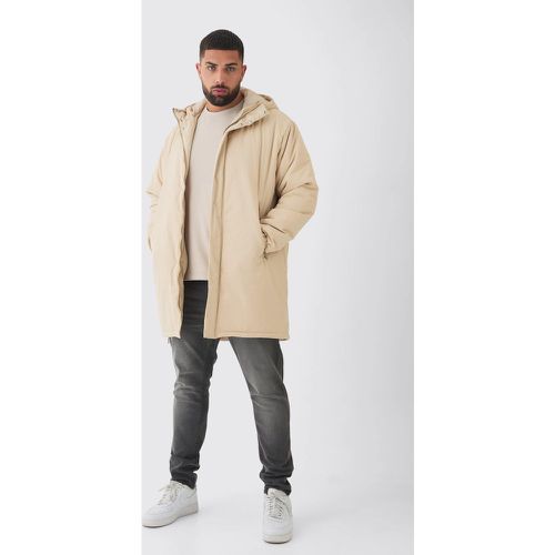 Grande taille - Veste matelassée à capuche homme - XXXL - Boohooman - Modalova