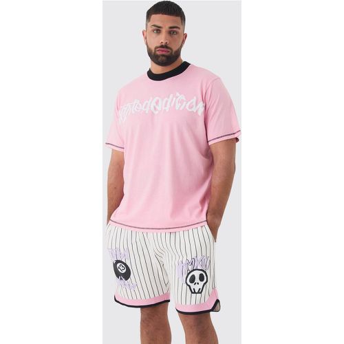 Grande taille - Ensemble de basket oversize avec short - XXL - Boohooman - Modalova