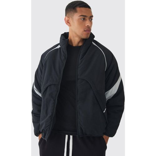 Parka à col cheminée en homme - S - Boohooman - Modalova