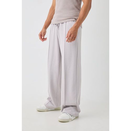 Jogging large à taille double - S - Boohooman - Modalova