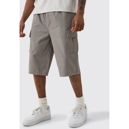 Tall - Short cargo large à taille élastiquée - XL - Boohooman - Modalova