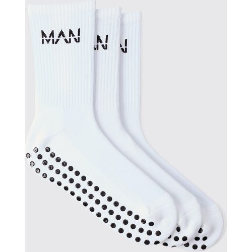 Lot de 3 paires de socquettes - MAN Active - ONE SIZE - Boohooman - Modalova