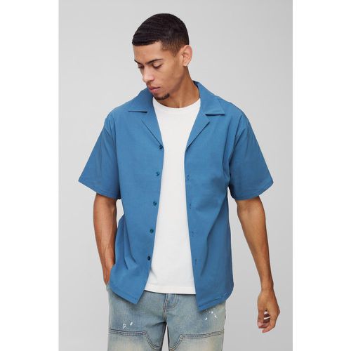 Chemise oversize à slogan - S - Boohooman - Modalova