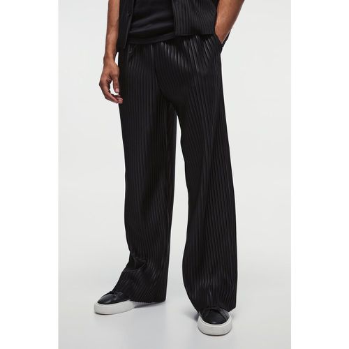 Pantalon large à détails pincés - XL - Boohooman - Modalova