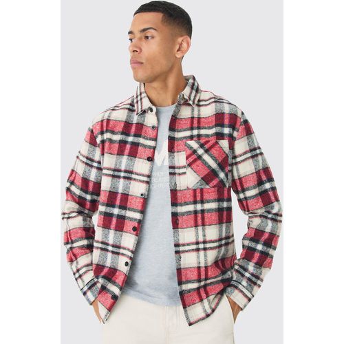 Chemise oversize à carreaux - L - Boohooman - Modalova