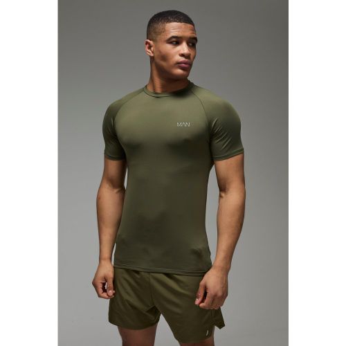 T-shirt de sport moulant - MAN Active homme - XXL - Boohooman - Modalova