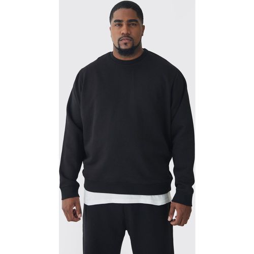 Grande taille - Sweat à col ras du cou homme - XXXL - Boohooman - Modalova