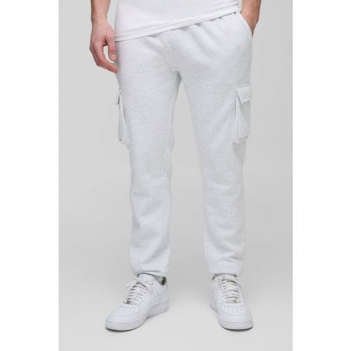 Tall - Jogging cargo skinny à fente - S - Boohooman - Modalova