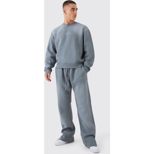 Survêtement oversize délavé - MAN - S - Boohooman - Modalova